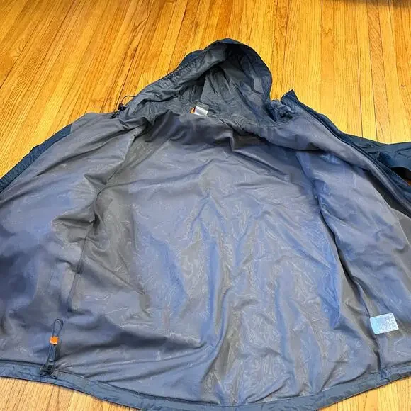 Nike ACG Jacket Mens XL Fit Storm Vintage Windbreaker Blue Hooded Nylon Rain - Picture 4 of 8